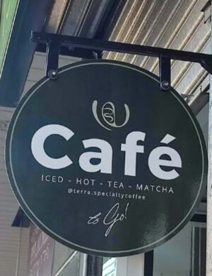 LETRERO CIRCULAR 2 CARAS